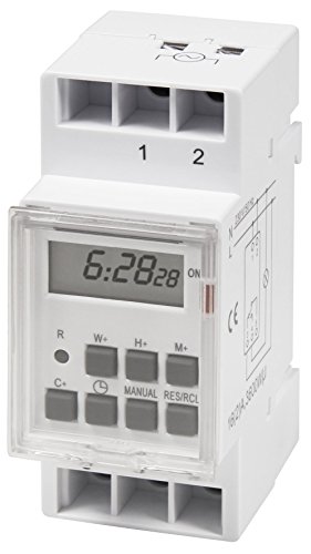 MC Power Digitale Zeitschaltuhr | STE-3 | 7-Tage-Programm, 230V, 3600W | Schalttafel-Einbau, Zeitsteuerung für Beleuchtung, Scheinwerfer, Alarmanlagen MC Power Digitale Zeitschaltuhr | STE-3 | 7-Tage-Programm, 230V, 3600W | Schalttafel-Einbau, Zeitsteuerung für Beleuchtung, Scheinwerfer, Alarmanlagen von McPower