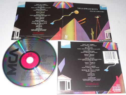 YELLOWJACKETS FOUR CORNERS (1987 MCA Records MCAD 5994 Made in Germany) - CD.. von MCA Records