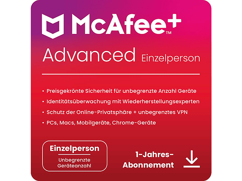 McAfee+ Advanced - Individual von MCAFEE