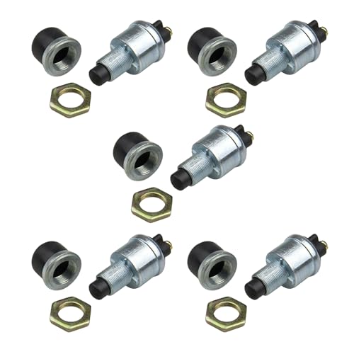 Druckknopfschalter Autohorn Taste Schalter Schalter Switches Anschluss 60A 12 V 24 V Lautsprecherhornschalter von MCAOAL