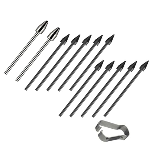 MCAOAL Hochwertige Kapazitive Spitzen Für Tab S 6/7/7+/8/9 S23 NOTE10 20 Tablet Touch Pen 10 Kunststoff Und 2 Metallspitzen Ersatz von MCAOAL