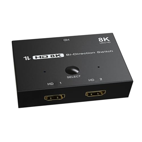 MCAOAL Dynamische 8K@60Hz Kompatible Selektoren Mit 2 Eingängen 1 Ausgang Und Schnellem Signalwechsel Für Verbesserte Visuelle Erlebnisse MCAOAL Dynamische 8K@60Hz Kompatible Selektoren Mit 2 Eingängen 1 Ausgang Und Schnellem Signalwechsel Für Verbesserte Visuelle Erlebnisse von MCAOAL