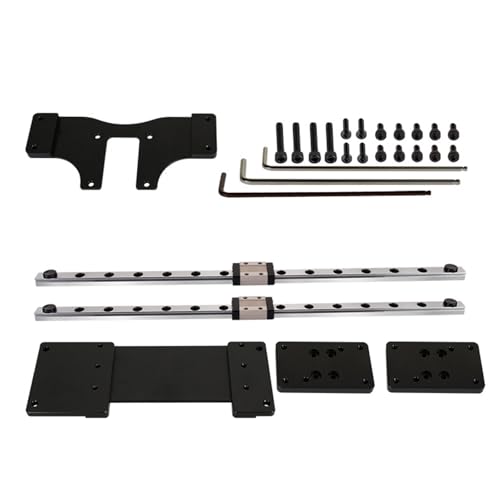 MCAOAL Precisions Linears Schienenführung Für Ender3 V3SE 3D Drucker Y Achsen Upgrades Um Blockieren Und Verrutschen Zu Verhindern von MCAOAL