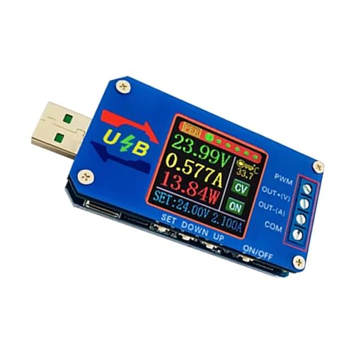MCAOAL Tragbarer USB Spannungsregler USB 5V Bis 12V Spannungsverstärker Mit Präzisem Voltmeter Und Generator Für Bastler von MCAOAL
