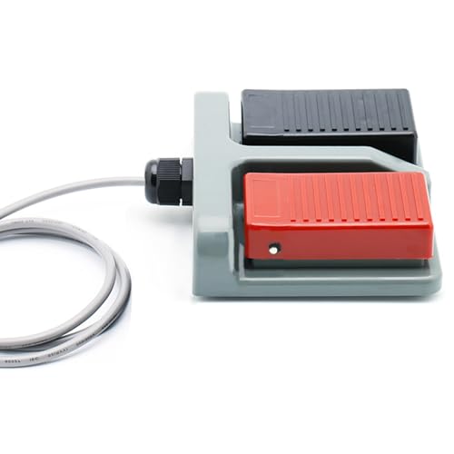 Momentan Kunststofffußschalte Nonslip Double Foot Pedal Switches Duplex Zwei Wege Für Schweißgeräte Dauern Momentan Kunststofffußschalte Nonslip Double Foot Pedal Switches Duplex Zwei Wege Für Schweißgeräte Dauern von MCAOAL