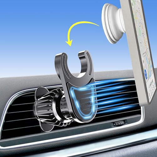 2-in-1-Lüftungsschlitz- und Armaturenbrett-Magnetische Auto-Steckdosenhalterung funktioniert mit PopSockets, Armaturenbrett-Adapter Kleber und Lüftungsschlitz-Clip, 360 Grad drehbar, ultra Stabilität 2-in-1-Lüftungsschlitz- und Armaturenbrett-Magnetische Auto-Steckdosenhalterung funktioniert mit PopSockets, Armaturenbrett-Adapter Kleber und Lüftungsschlitz-Clip, 360 Grad drehbar, ultra Stabilität von MCCHJoy