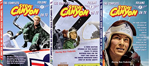 The Steve Canyon TV Collection 3 Volume Complete DVD Set von MCE-RELEASING