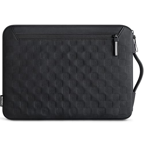 MCHNEG 14-Zoll-Laptop-Tasche mit Tragegriff, wasserdichte Reisetasche kompatibel mit 14-Zoll-MacBook Air/Pro/HP Stream 14/ ASUS ZenBook VivoBook 14, Schwarz von MCHENG