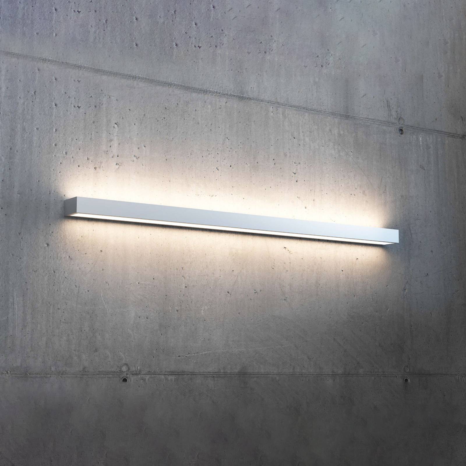LED-Wandleuchte Mera, Breite 120 cm, alu, 3.000K LED-Wandleuchte Mera, Breite 120 cm, alu, 3.000K von MCJ