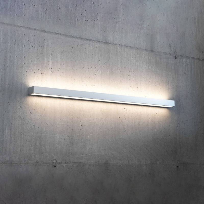 LED-Wandleuchte Mera, Breite 120 cm, alu, 3.000K von MCJ