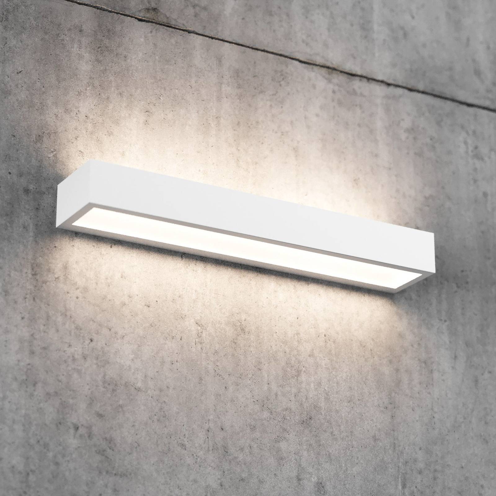 LED-Wandleuchte Mera, Breite 40 cm, weiß, 3.000K LED-Wandleuchte Mera, Breite 40 cm, weiß, 3.000K von MCJ