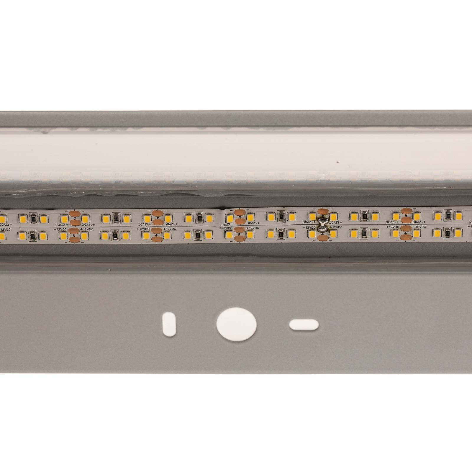 LED-Wandleuchte Mera, Breite 80 cm, alu, 3.000K von MCJ