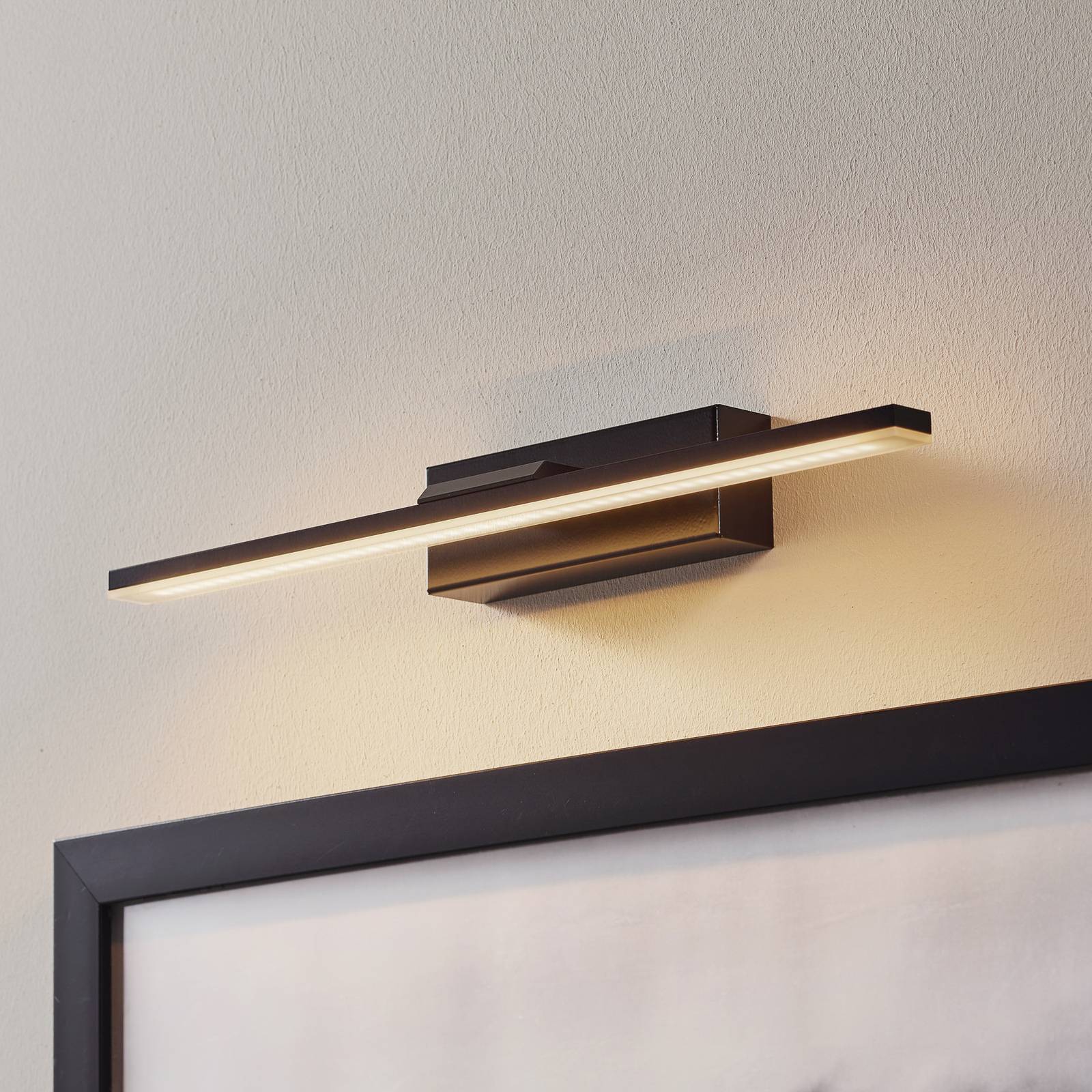 LED-Wandleuchte Miroir 40 cm schwarz 3000K LED-Wandleuchte Miroir 40 cm schwarz 3000K von MCJ