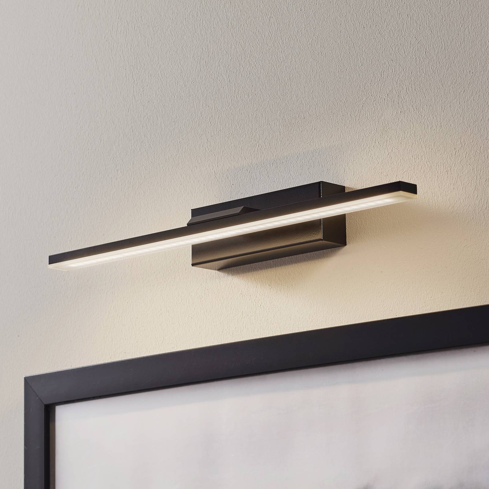 LED-Wandleuchte Miroir 40 cm schwarz 4000K LED-Wandleuchte Miroir 40 cm schwarz 4000K von MCJ