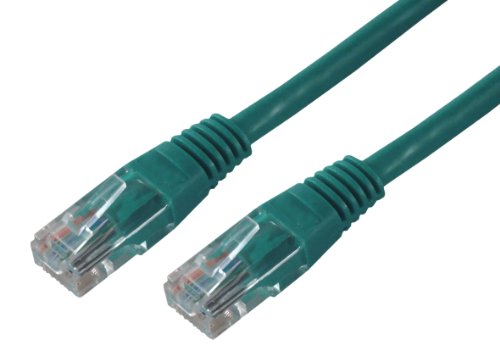 MCL Samar FCC5EM- 0,5 m/V Patchkabel (RJ45, CAT 5e, U/UTP, 50 cm, grün von MCL