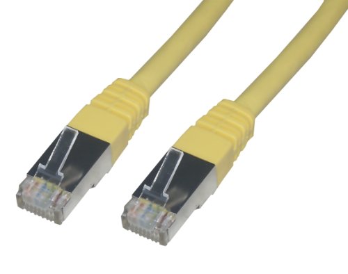 MCL Samar FCC6ABM- 1,5 m/J Patchkabel (RJ45 CAT 6 F/UTP- 1.50 m, Gelb von MCL