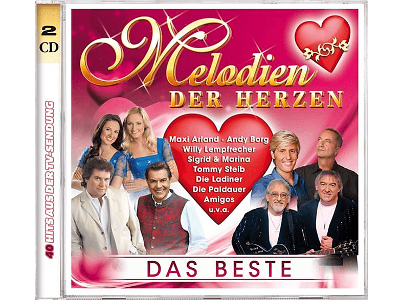 VARIOUS - Melodien der Herzen-Das Beste (CD) von MCP SOUND & MEDIA GMBH