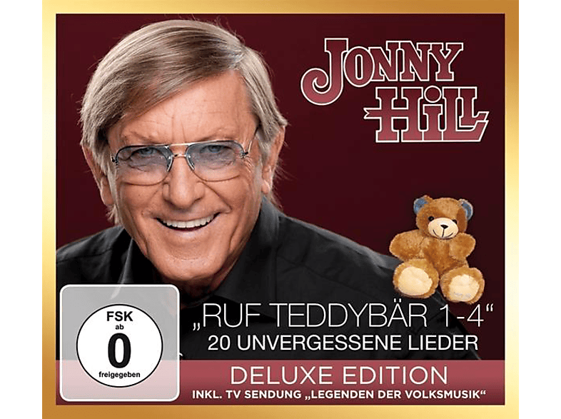 Jonny Hill - Ruf Teddybär 1-4: 20 unvergessene Lieder-Deluxe (CD + DVD Video) von MCP SOUND