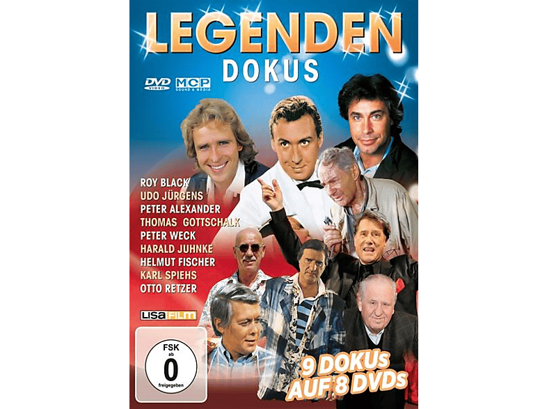 Legenden Dokus - 9 auf 8 DVDs DVD von MCP SOUND