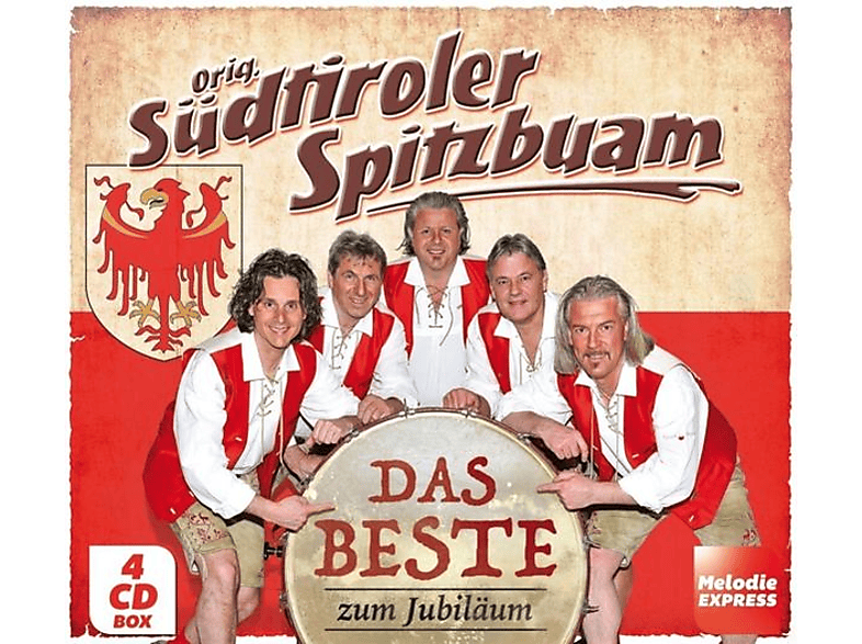 Orig. Südtiroler Spitzbuam - Das Beste zum Jubiläum (CD) von MCP SOUND