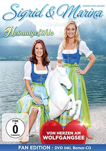 Sigrid & Marina - Heimatgefühle - Von Herzen am Wolfgangsee - Fanedition: DVD inkl. Bonus-CD Sigrid & Marina - Heimatgefühle - Von Herzen am Wolfgangsee - Fanedition: DVD inkl. Bonus-CD von MCP Sound & Media GmbH / A-Ötztal-Bahnhof