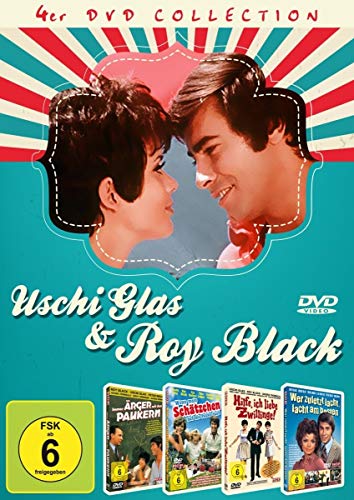 Uschi Glas & Roy Black - 4DVD-Collection (Immer Ärger mit den Paukern / Wenn mein Schätzchen auf die Pauke haut / Hilfe, ich liebe Zwillinge / Wer zuletzt lacht, lacht am bebsten) von MCP Sound & Media GmbH / A-Ötztal-Bahnhof