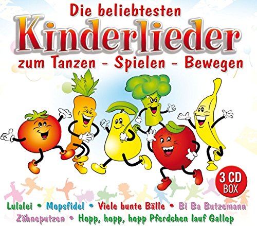 Die beliebtesten Kinderlieder zum Tanzen - Spielen - Bewegen Die beliebtesten Kinderlieder zum Tanzen - Spielen - Bewegen von MCP Sound & Media GmbH / Euro Trend
