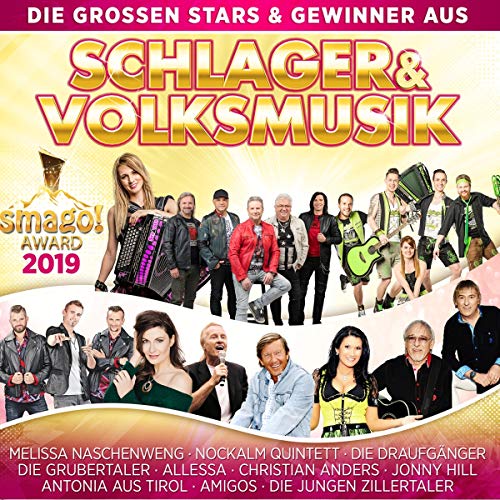 Die großen Stars und Gewinner aus Schlager & Volksmusik - Smago Award 2019 von MCP Sound & Media GmbH