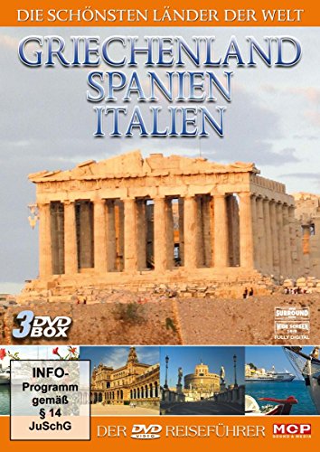 Die schönsten Länder der Welt - Griechenland, Spanien, Italien [3 DVDs] von MCP Sound & Media GmbH
