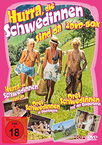 Hurra, die Schwedinnen sind da (3DVD-Box: Drei Schwedinnen in Oberbayern / Hurra, die Schwedinnen sind da / Drei Schwedinnen auf der Reeperbahn) von MCP Sound & Media GmbH