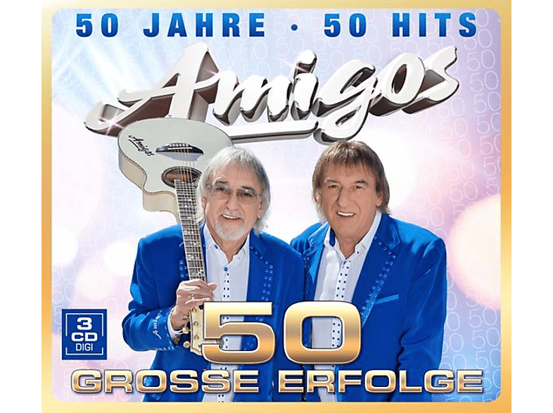 Die Amigos - 50 Jahre-50 Hits (CD) von MCP