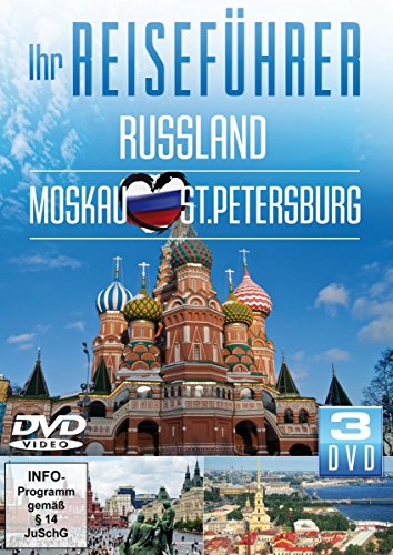 Ihr Reiseführer - Russland - Moskau - St. Petersburg (3DVDs) von MCP