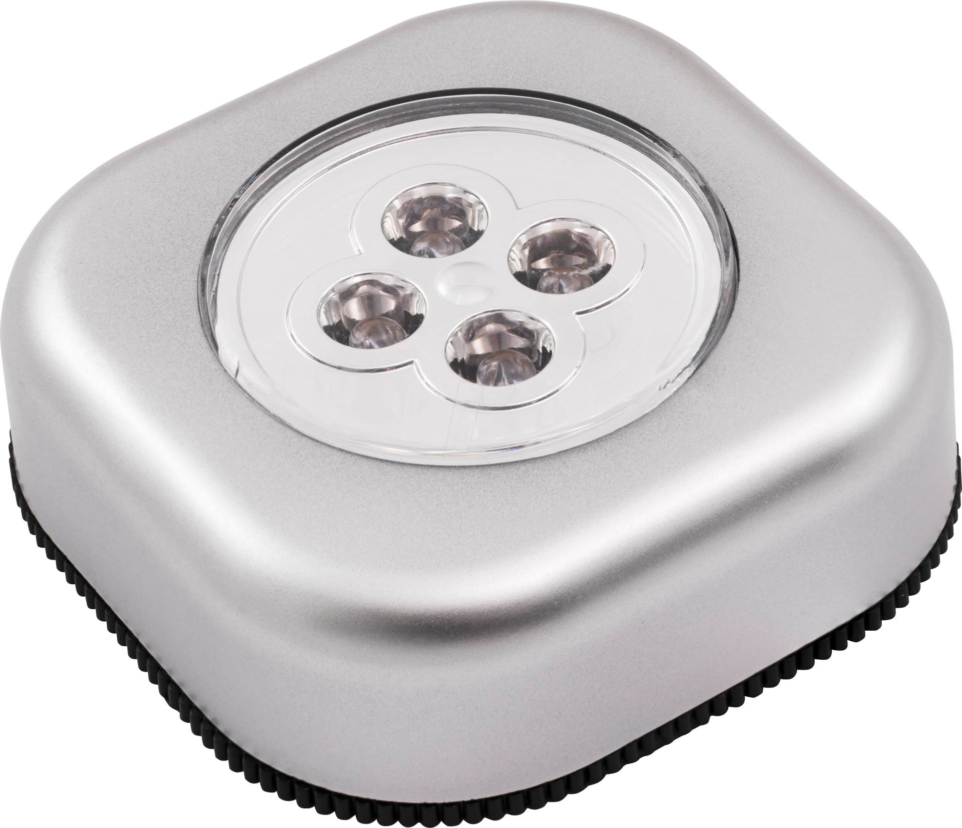 MCS-1452837 - LED-Klebeleuchte LK4 mit Klebefolie, 70 x 70 x 24 mm, silber von MCSHINE