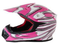 Kinder Crosser Helm Rosa Größe L von MCU-Sport