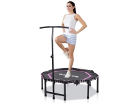 MCU-Sport Fitness Trampolin Achteck Foldbar m/håndtag 122cm, Rosa von MCU-Sport