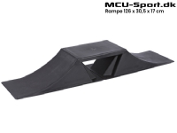 MCU-Sport Skate Mini Rampe 126 x 30,5 x 17 cm von MCU-Sport