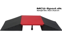 MCU-Sport Skate Rampenset 136 x 49,5 x 16,8 cm von MCU-Sport