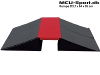 MCU-Sport Skate Rampenset 212,7 x 94 x 26 cm von MCU-Sport