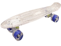 MCU-Sport Weiß Transparent LED Skateboard mit LED-Licht + ABEC7 von MCU-Sport