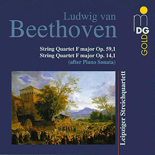 Beethoven String Quartets op. 14,1 & 59,1 von MDG
