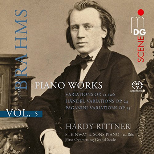 Brahms: Klavierwerke Vol. 5 von MDG