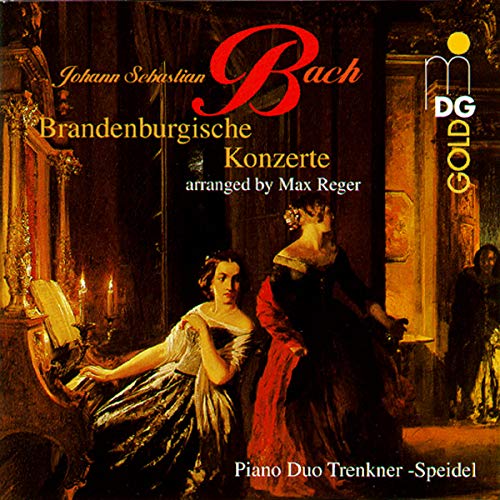 Brandenburgische Konzerte (Für Klavier zu vier Händen bearbeitet von Max Reger) von MDG