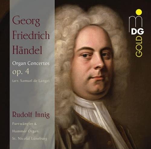 Händel: Orgelkonzerte (Bearb. Von Samuel de Lange) von MDG