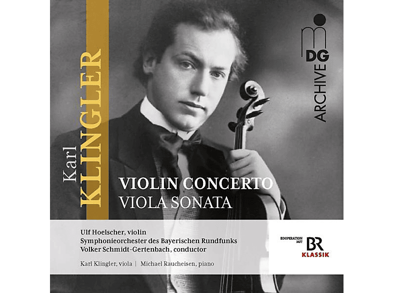 Hoelscher/Klingler/Symph.Orch.BR/Schmidt-Gertenb - Violin Concerto Viola Sonata (CD) von MDG