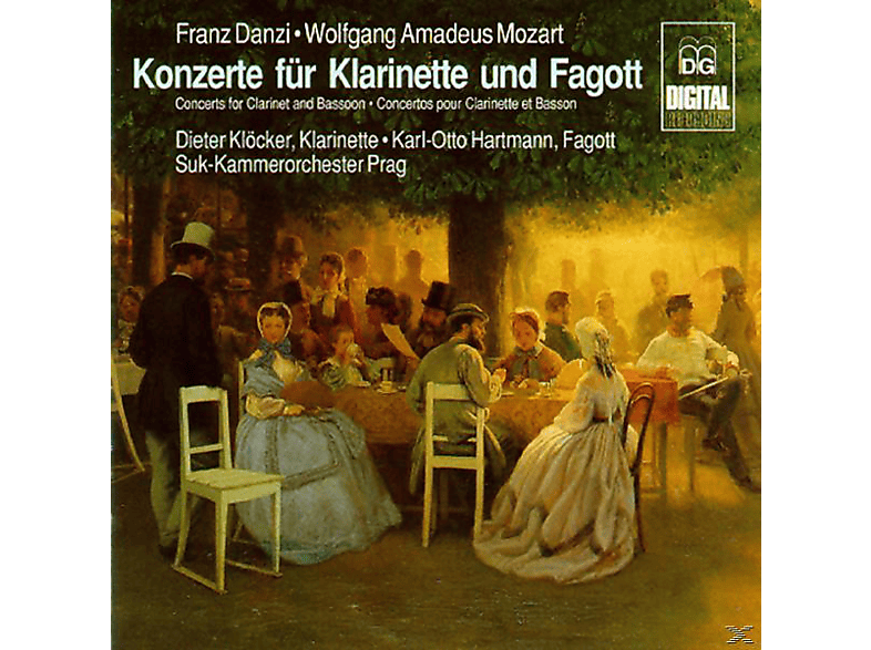 Johann Peter Emilius Hartmann, Kloecker, SUK-CHAM.ORCH - Koncerter For Klarinet Og Fagot (CD) von MDG