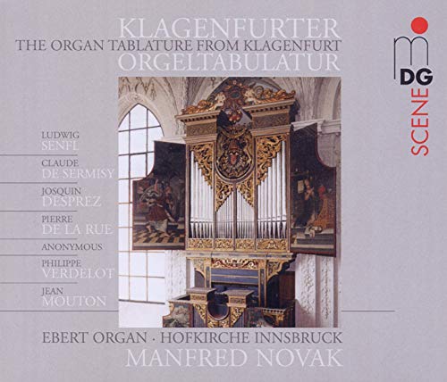 Klagenfurter Orgeltabulatur von MDG