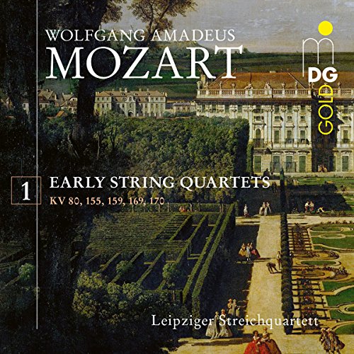 Mozart: Frühe Streichquartette Vol. 1 Mozart: Frühe Streichquartette Vol. 1 von MDG