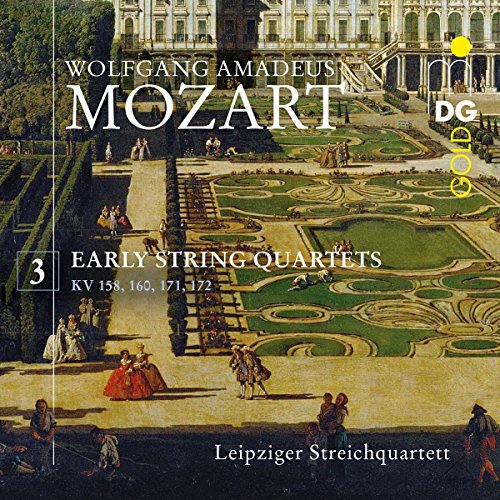 Mozart: Frühe Streichquartette Vol. 3 von MDG