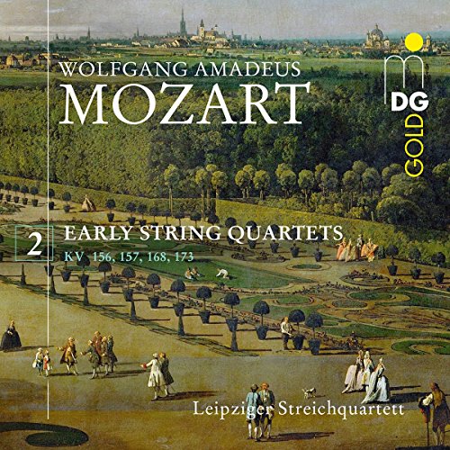 Mozart: Frühe Streichquartette Vol.2 von MDG
