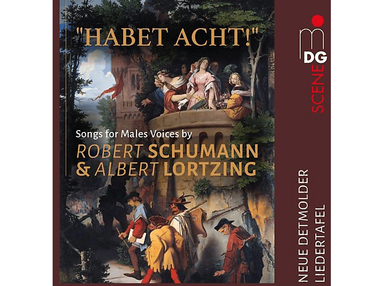 Neue Detmolder Liedertafel - Lieder und Gesänge für Männerstimmen (CD) von MDG